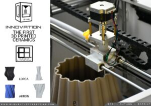 3D printed ceramics innovation pots vases