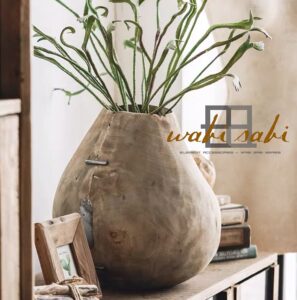 wabi sabi vase produced in factory